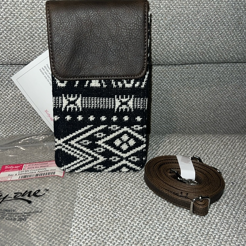 NWT Thirty-one call me crossbody in Rio Weave